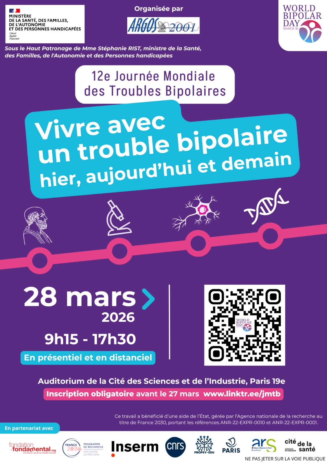 Journée mondiale de la bipolarité : comprendre les variations d’énergie et retrouver un équilibre